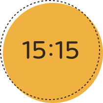 15時15分