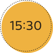 15時30分